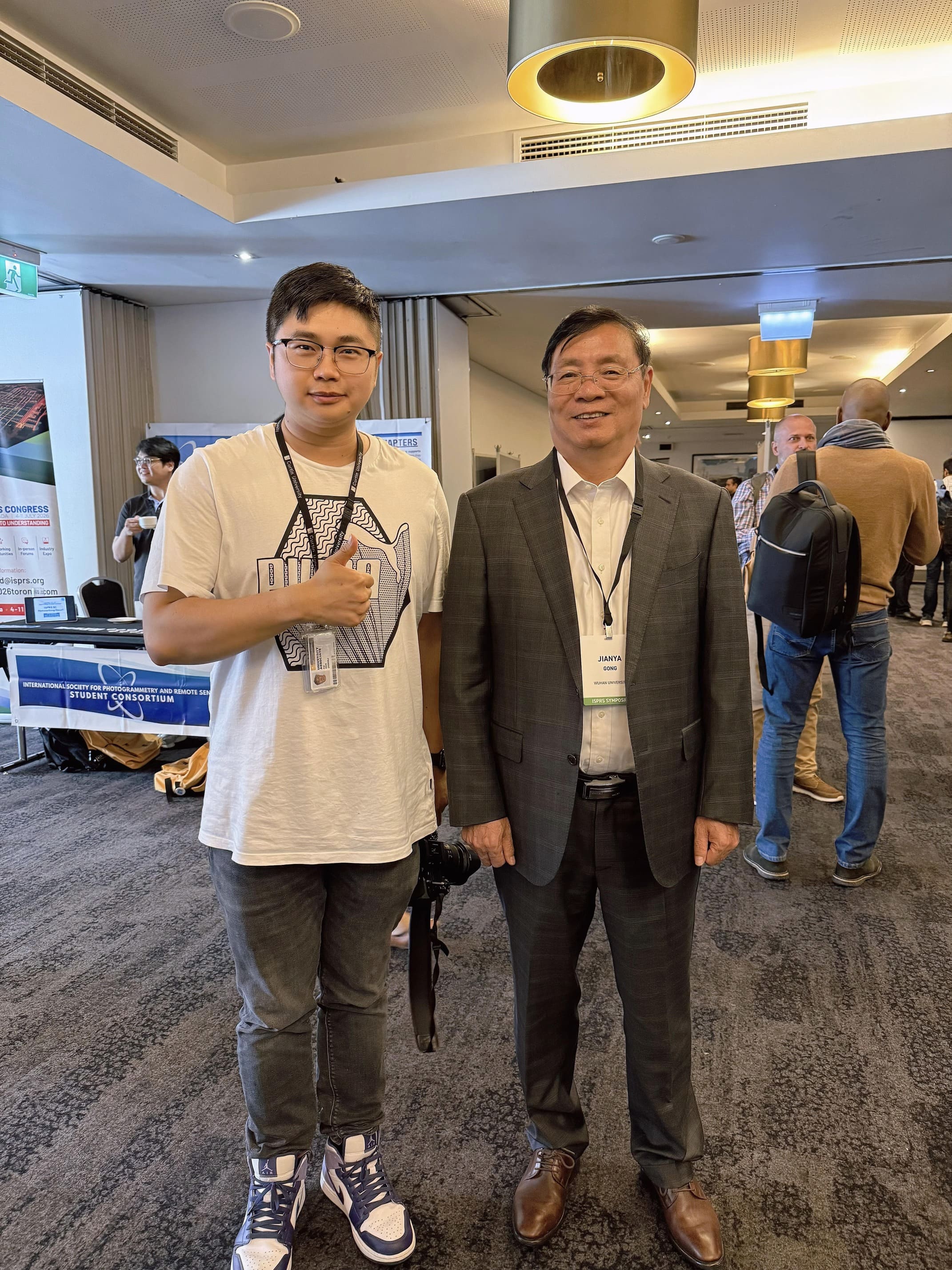 With Academician Jianya Gong in 2024