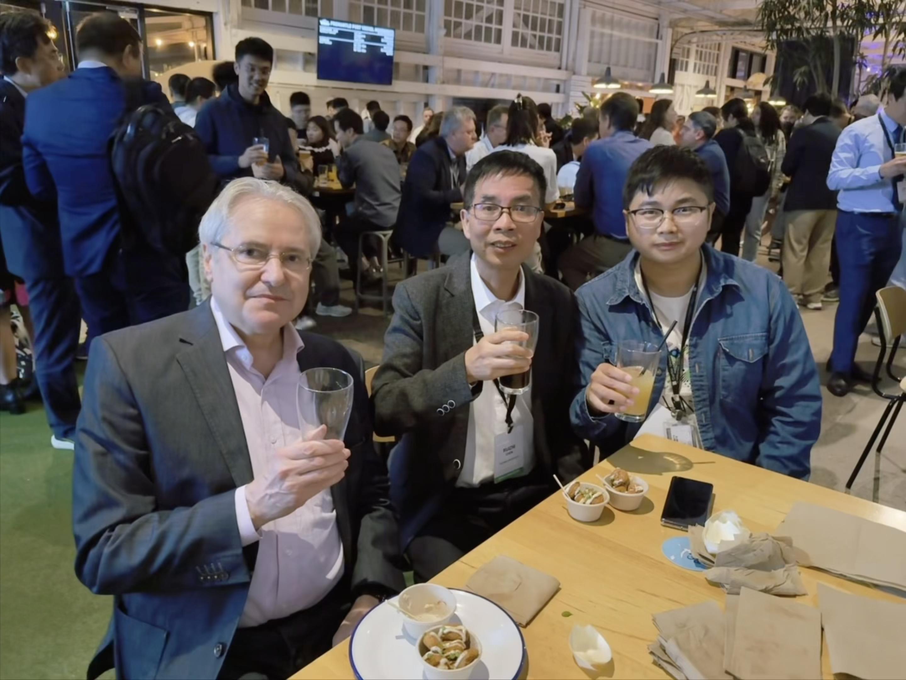 With Academician Ruizhi Chen in 2024