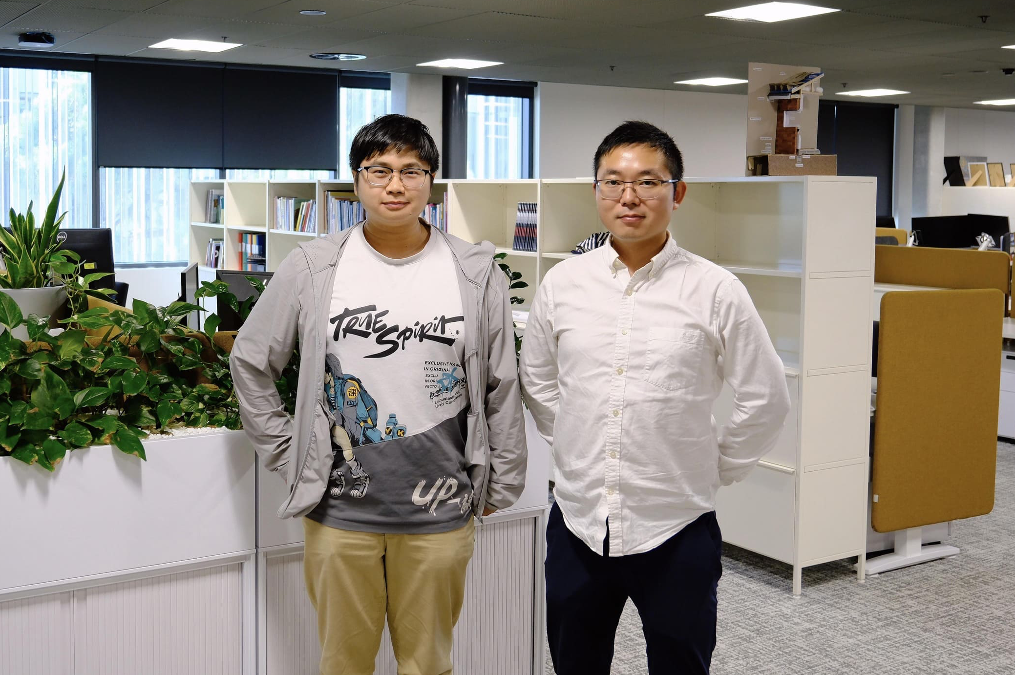 With Associate Professor Yongze Song in 2025