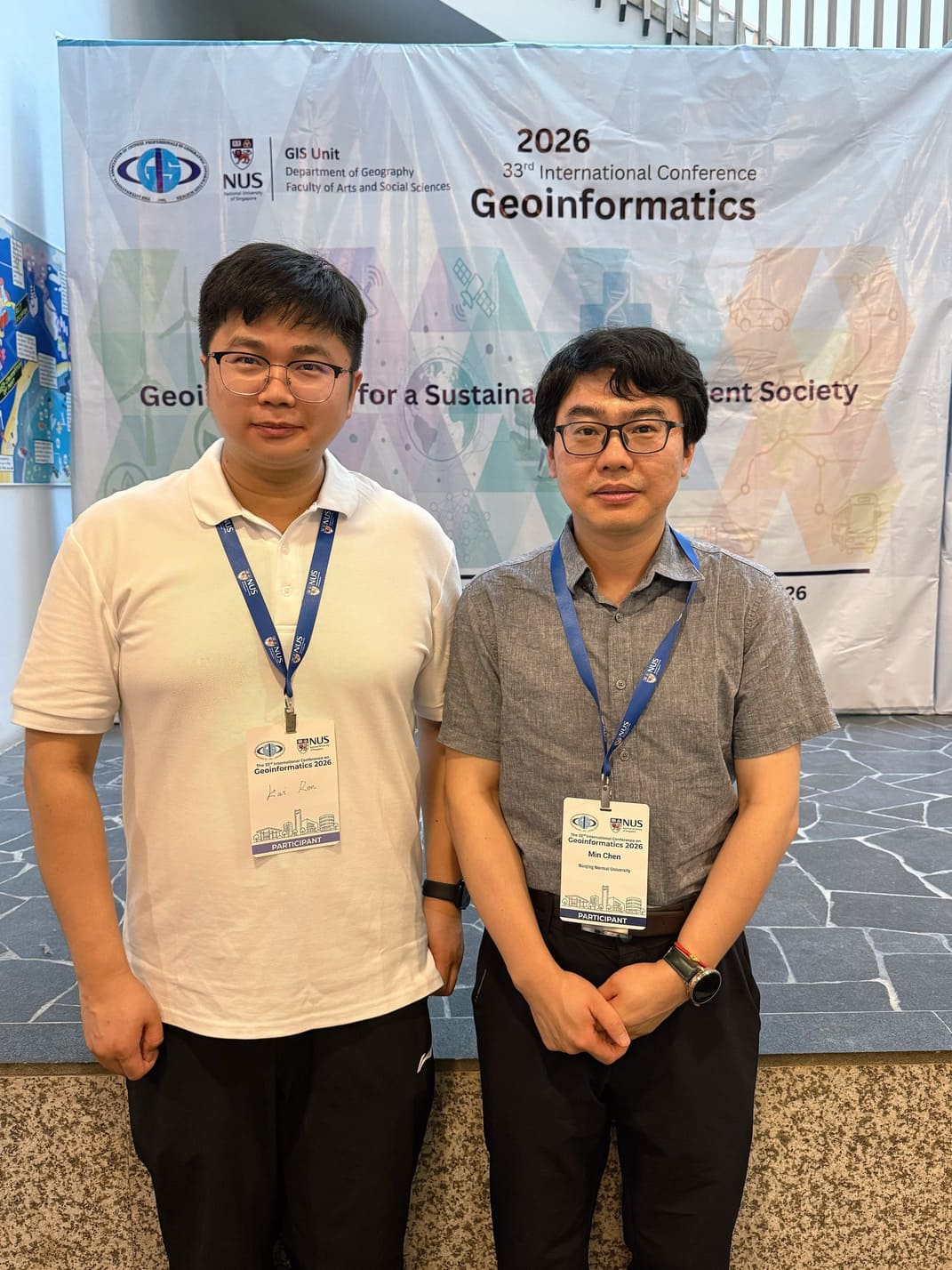 With supervisor Professor Min Chen in Singapore in 2026