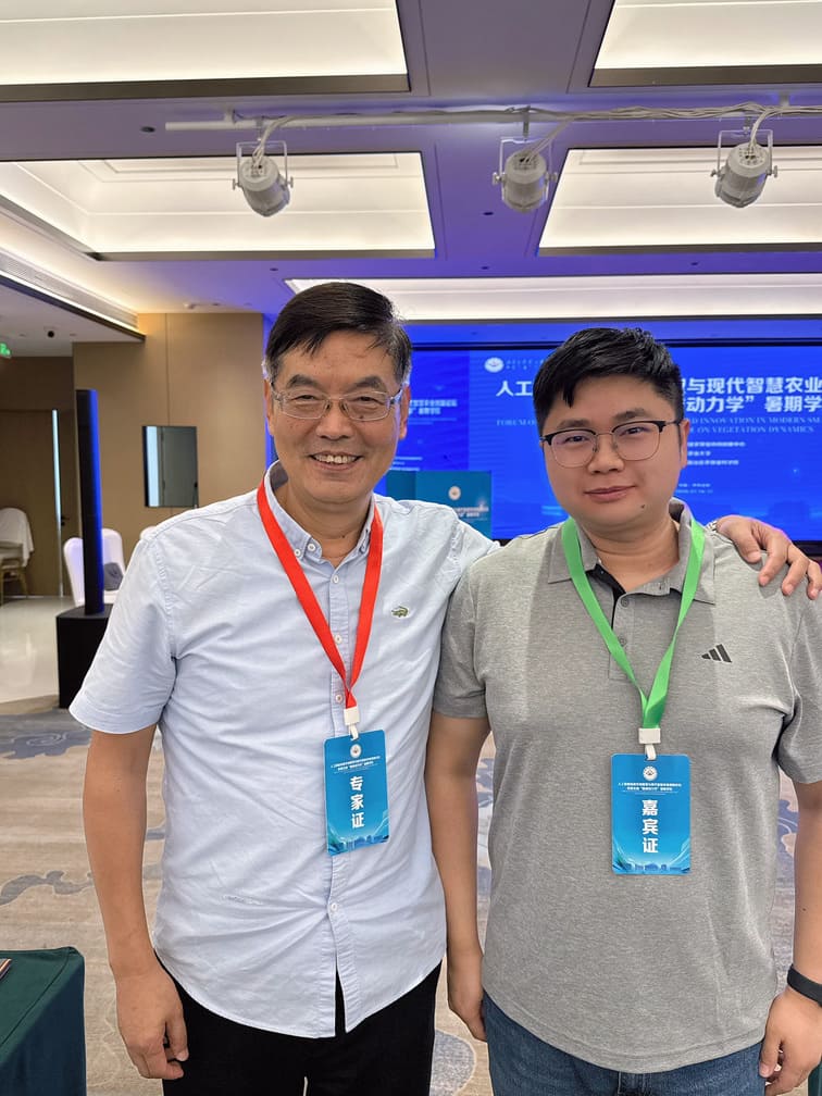 With supervisor Professor Qiang Yu in Inner Mongolia in 2026