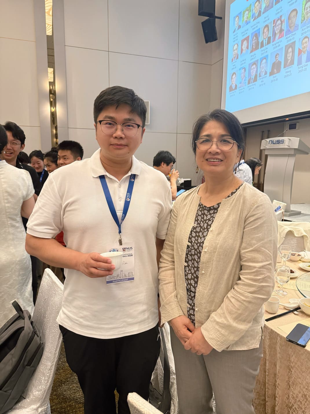 With IJGIS Editor-in-Chief May Yuan in Singapore in 2026