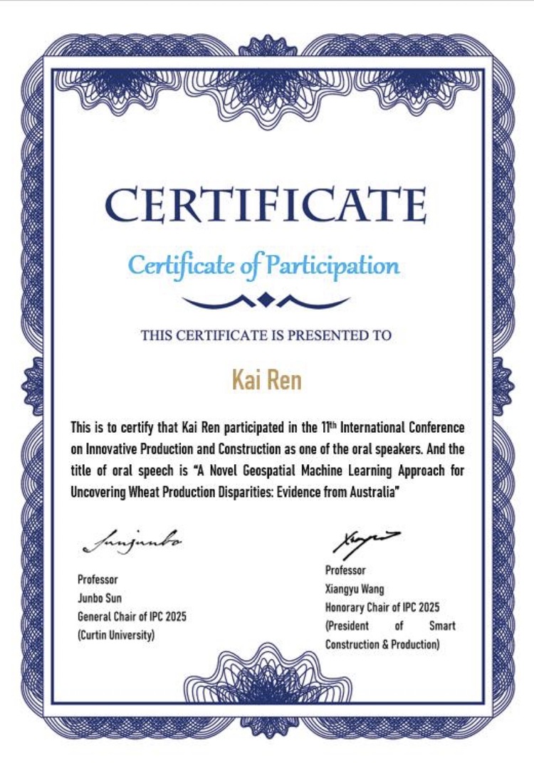 IPC2025 oral presentation record