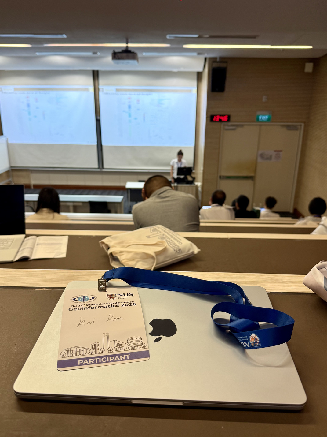 A parallel session at Geoinformatics 2026