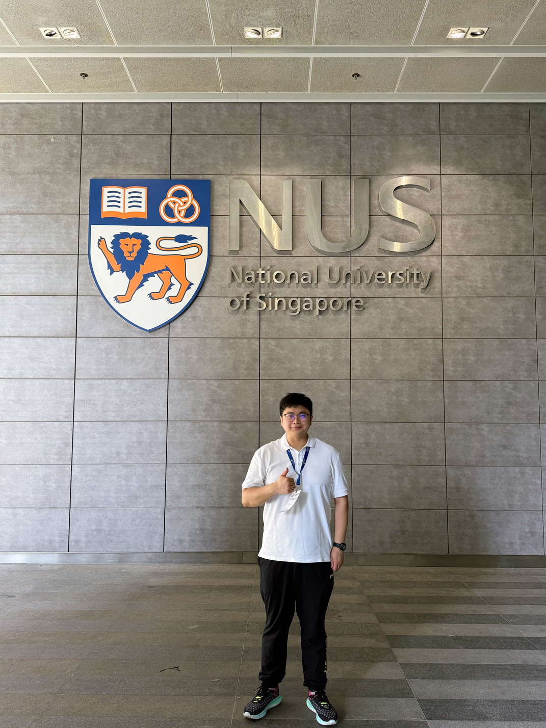Kai Ren at the National University of Singapore