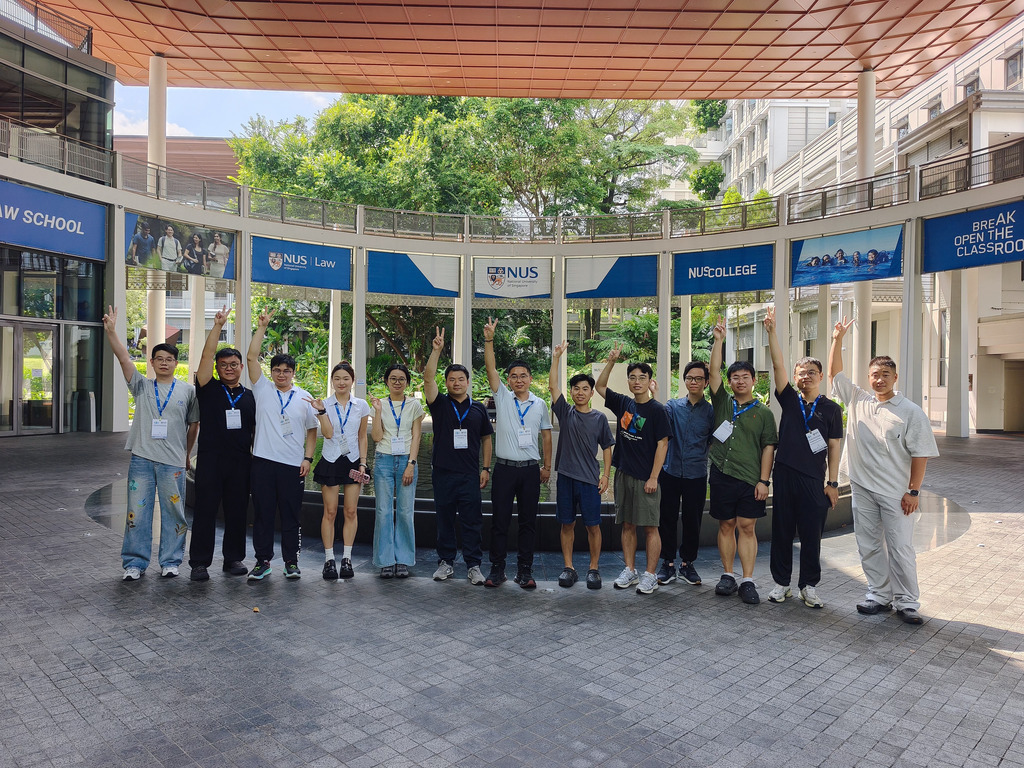 Geospatial Intelligence Lab members at the NUS School of Computing